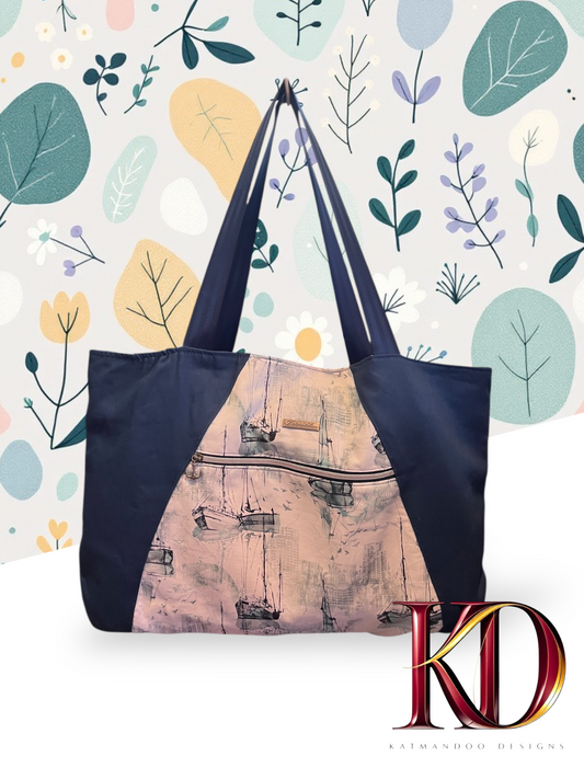 Summer Sailing Beach Bag