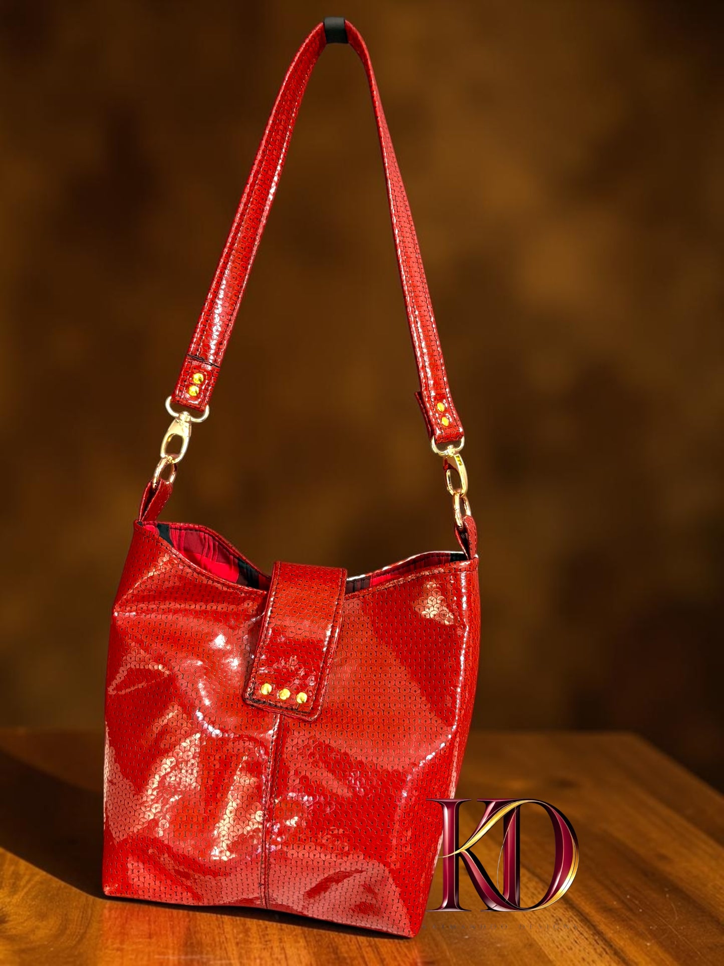 Poppy Rouge Bucket Bag – Artisan Luxury Collection
