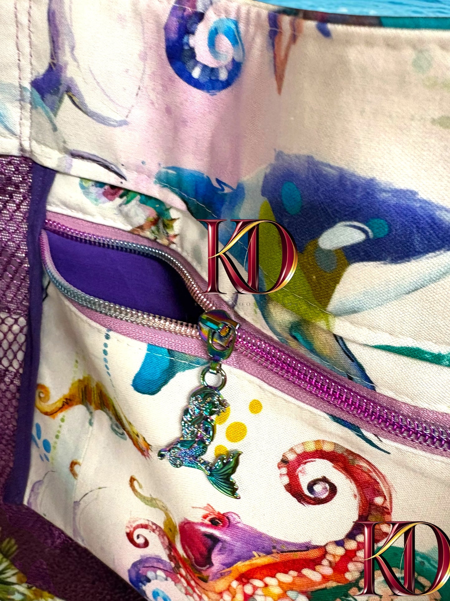 Ocean Breeze Mesh Beach Tote