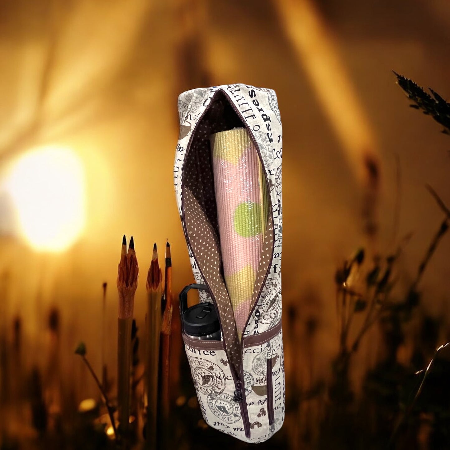 Yoga Mat Bag-Coffee
