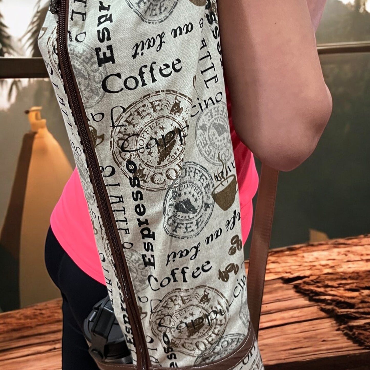 Yoga Mat Bag-Coffee