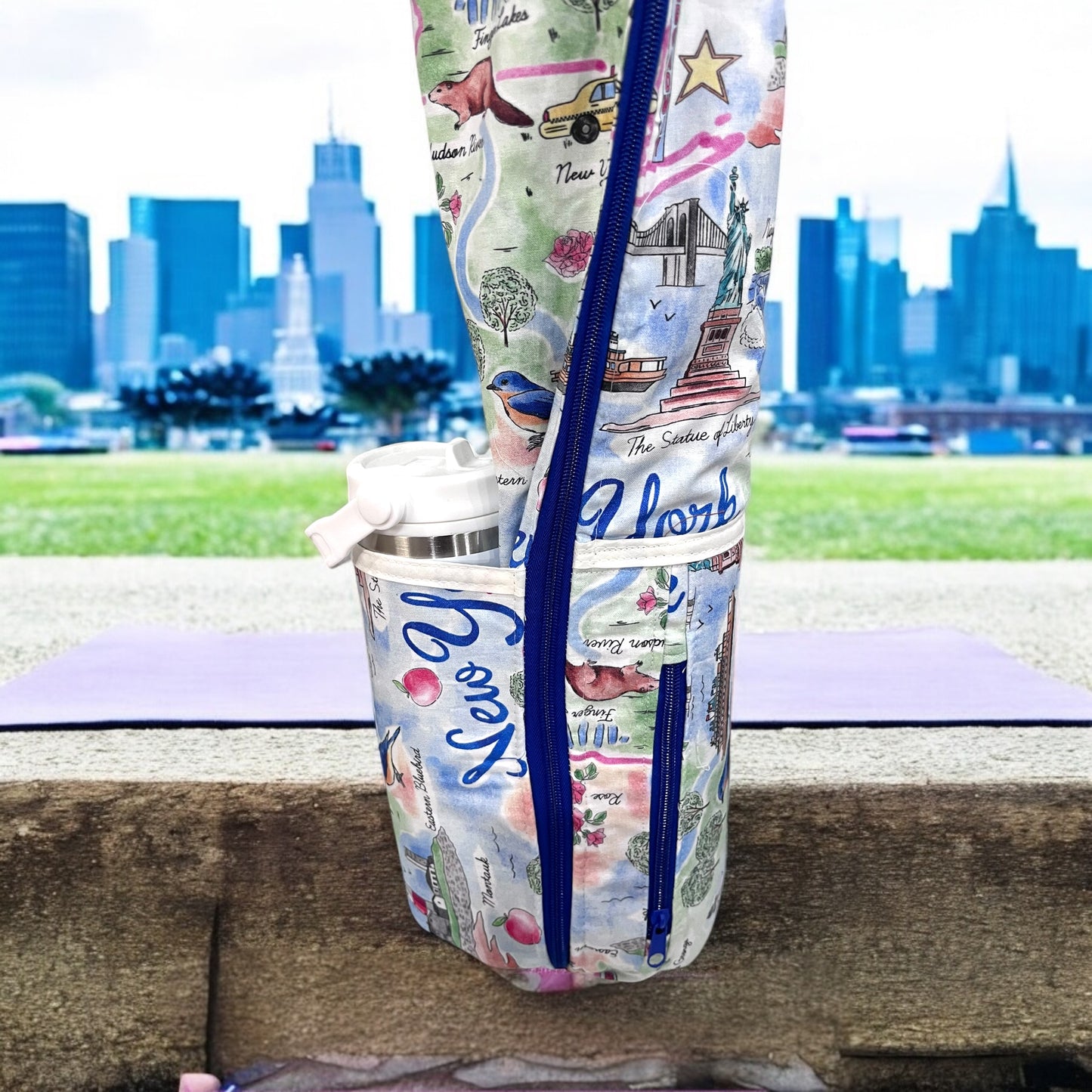Yoga Mat Bag-New York