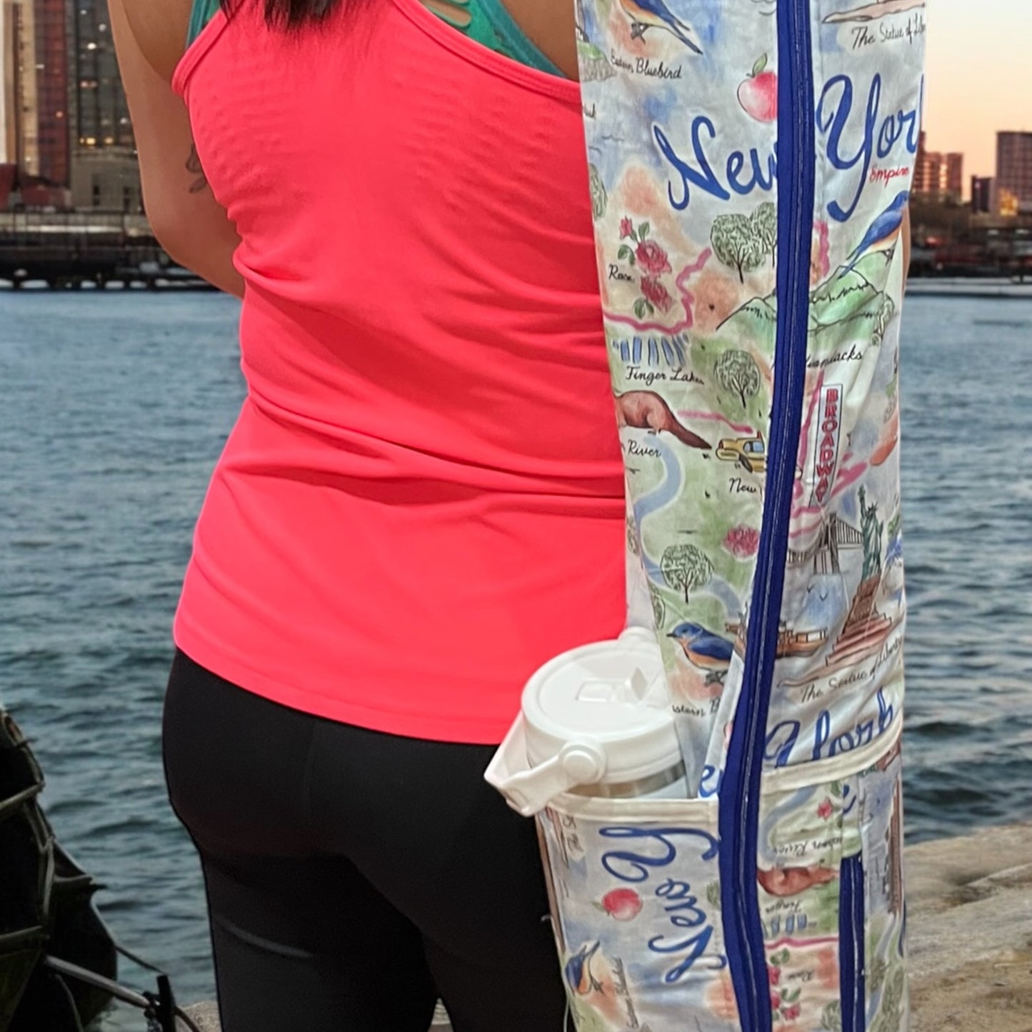 Yoga Mat Bag-New York