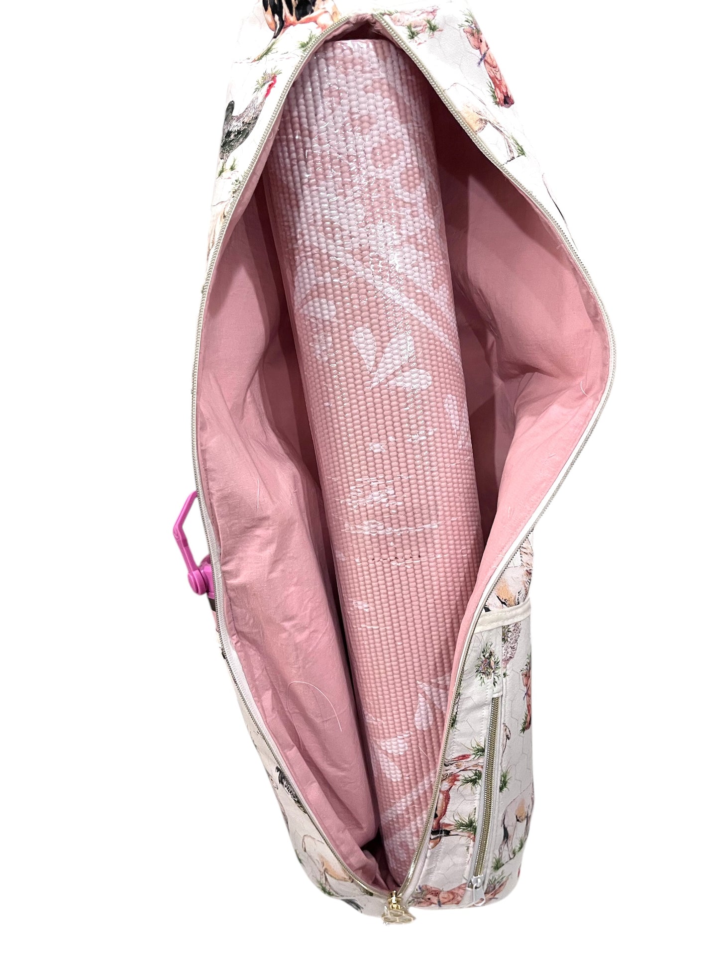 Yoga Mat Bag-Farm Animals