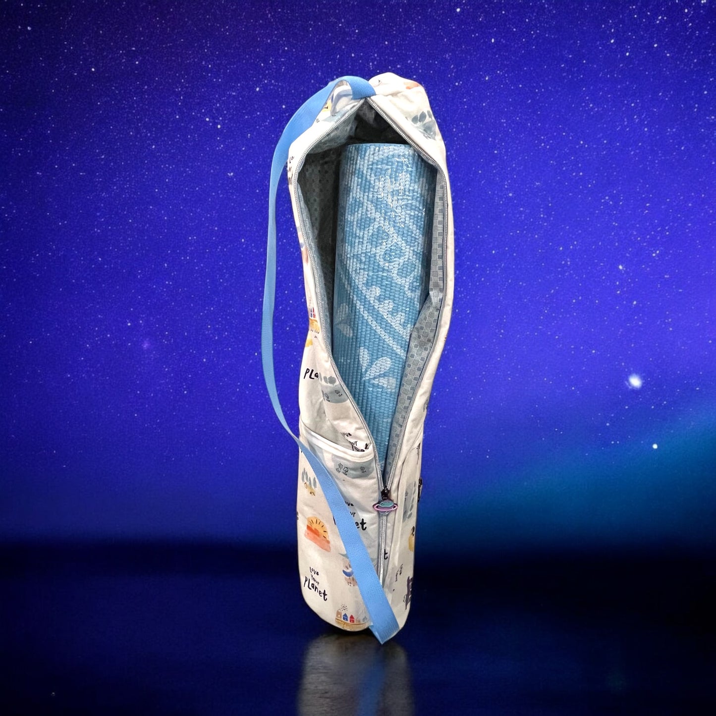 Yoga Mat Bag-Love your Planet