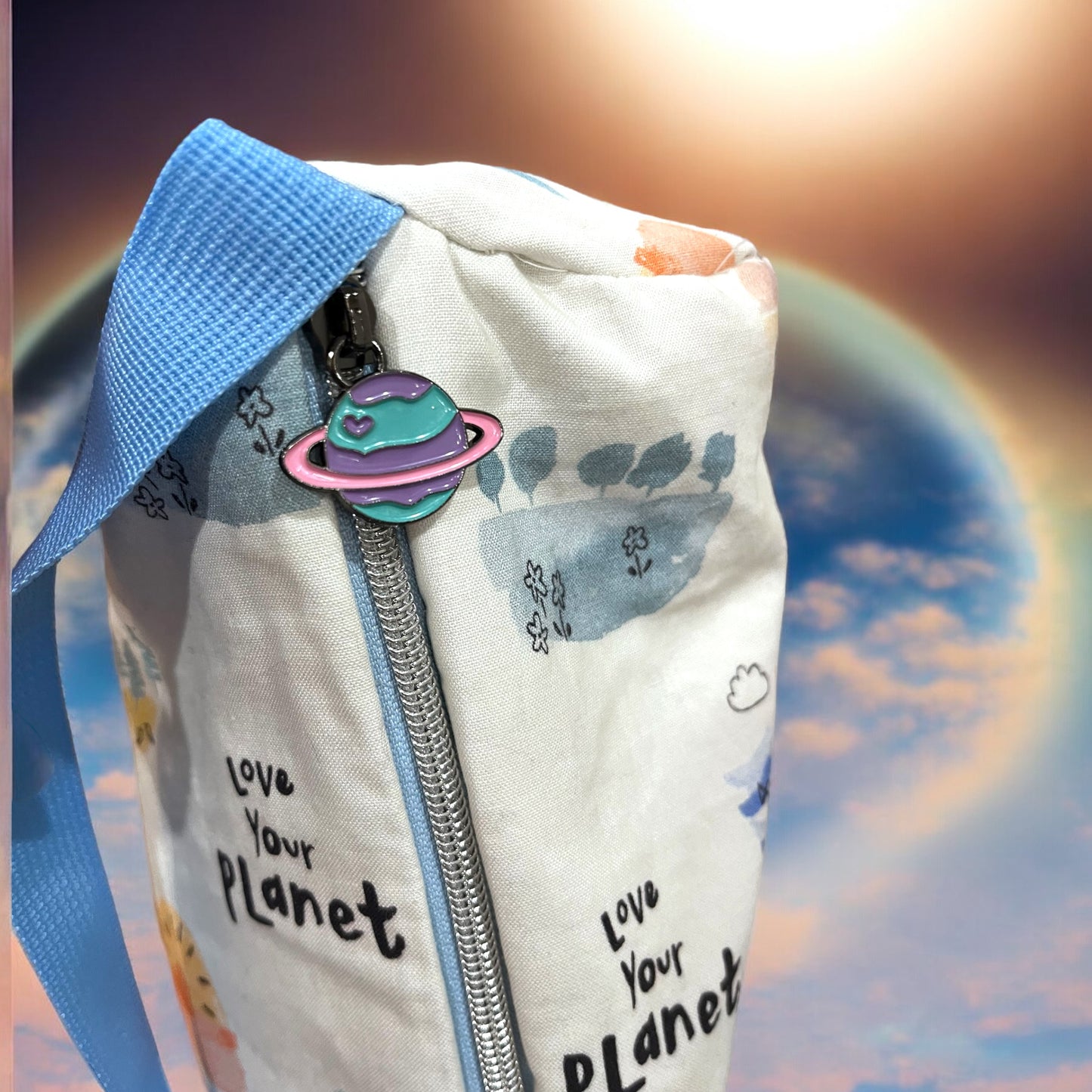 Yoga Mat Bag-Love your Planet