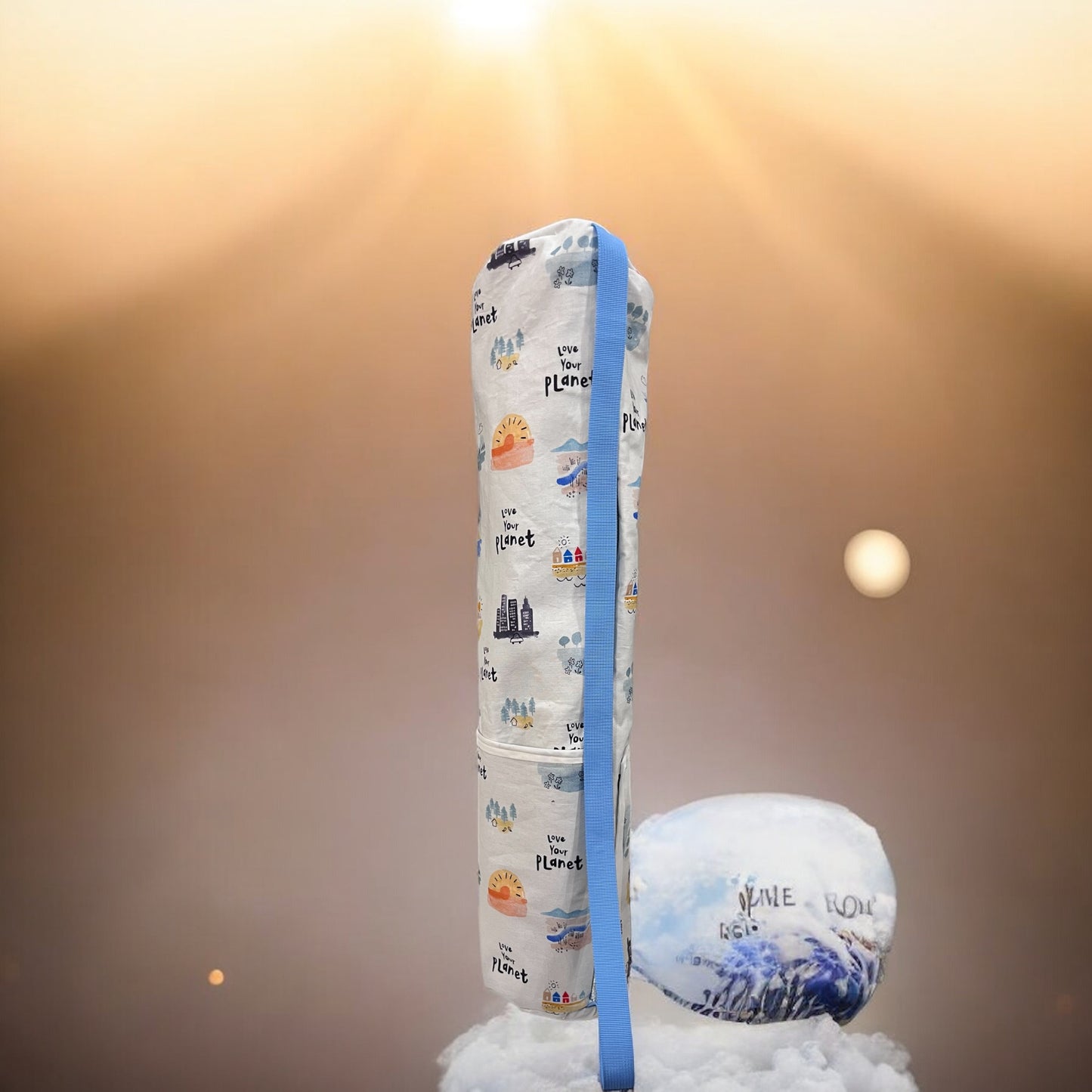 Yoga Mat Bag-Love your Planet