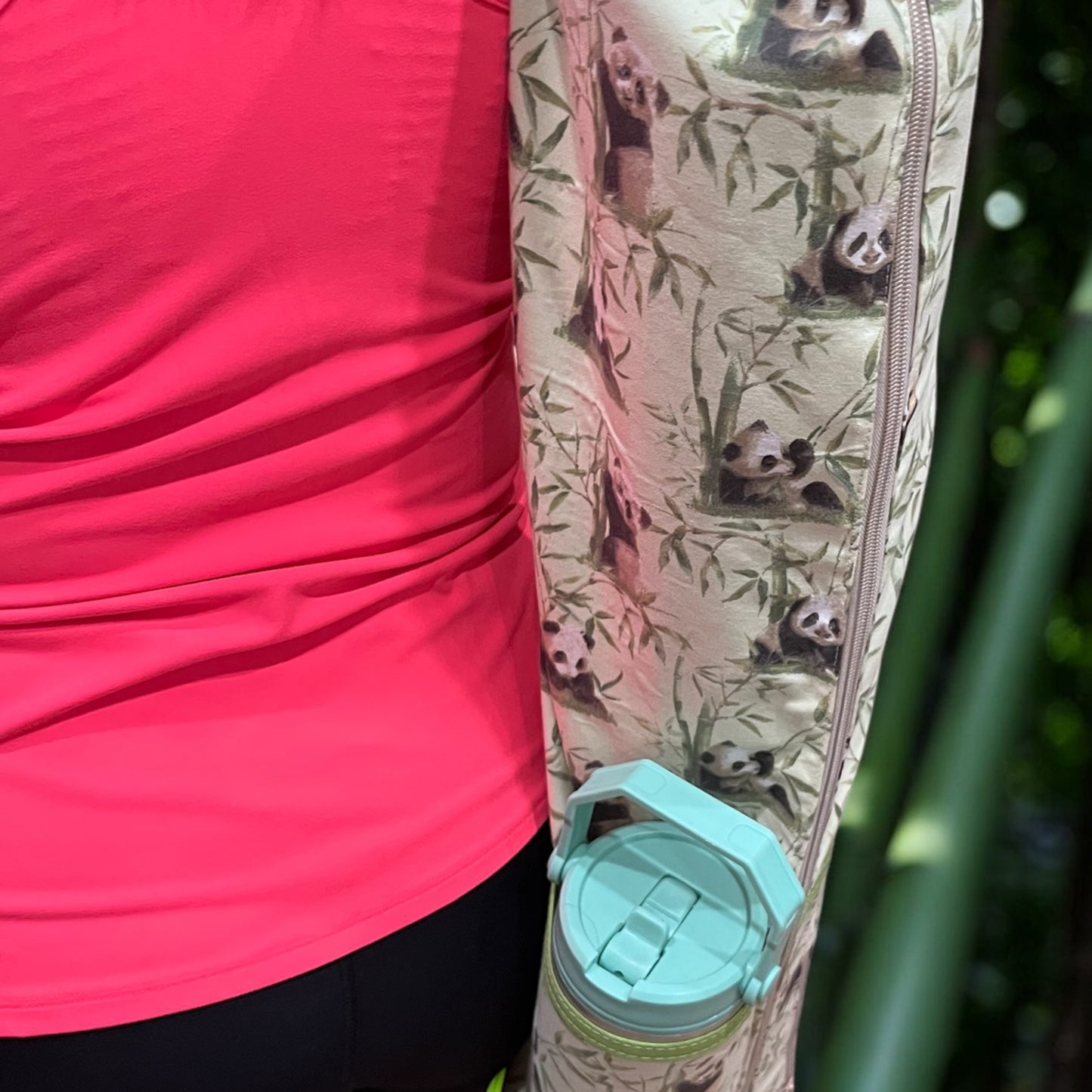 Yoga Mat Bag-Panda