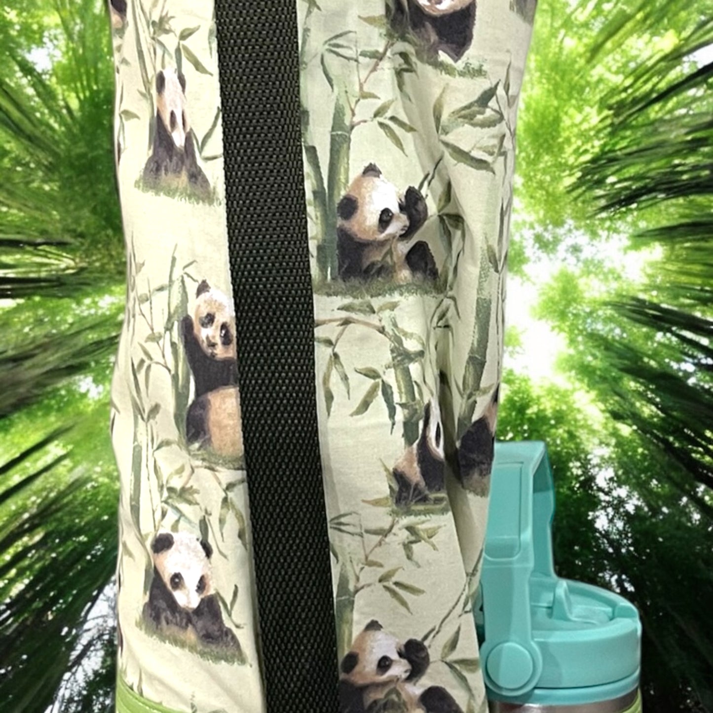 Yoga Mat Bag-Panda