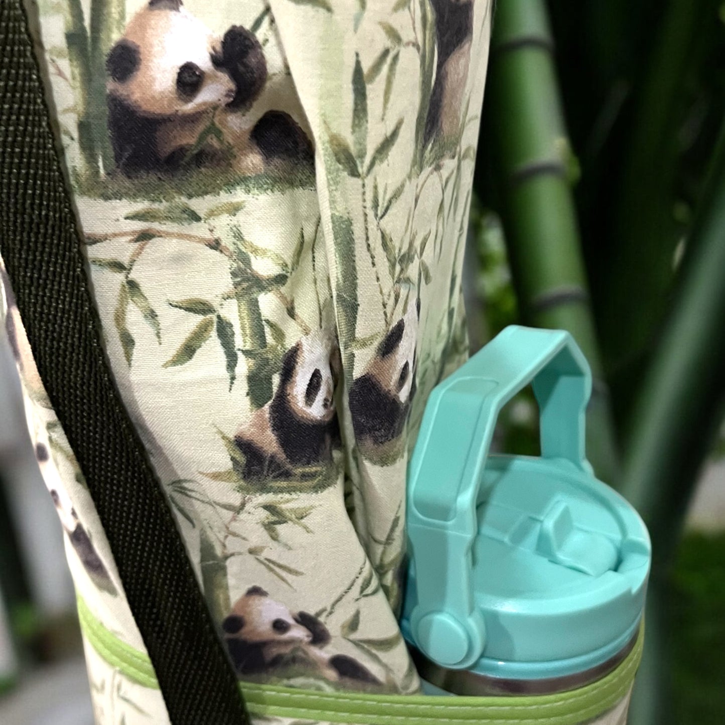 Yoga Mat Bag-Panda