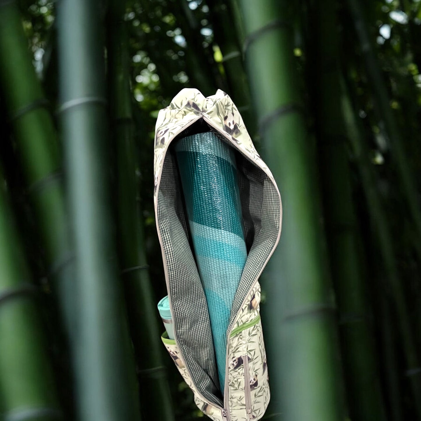 Yoga Mat Bag-Panda