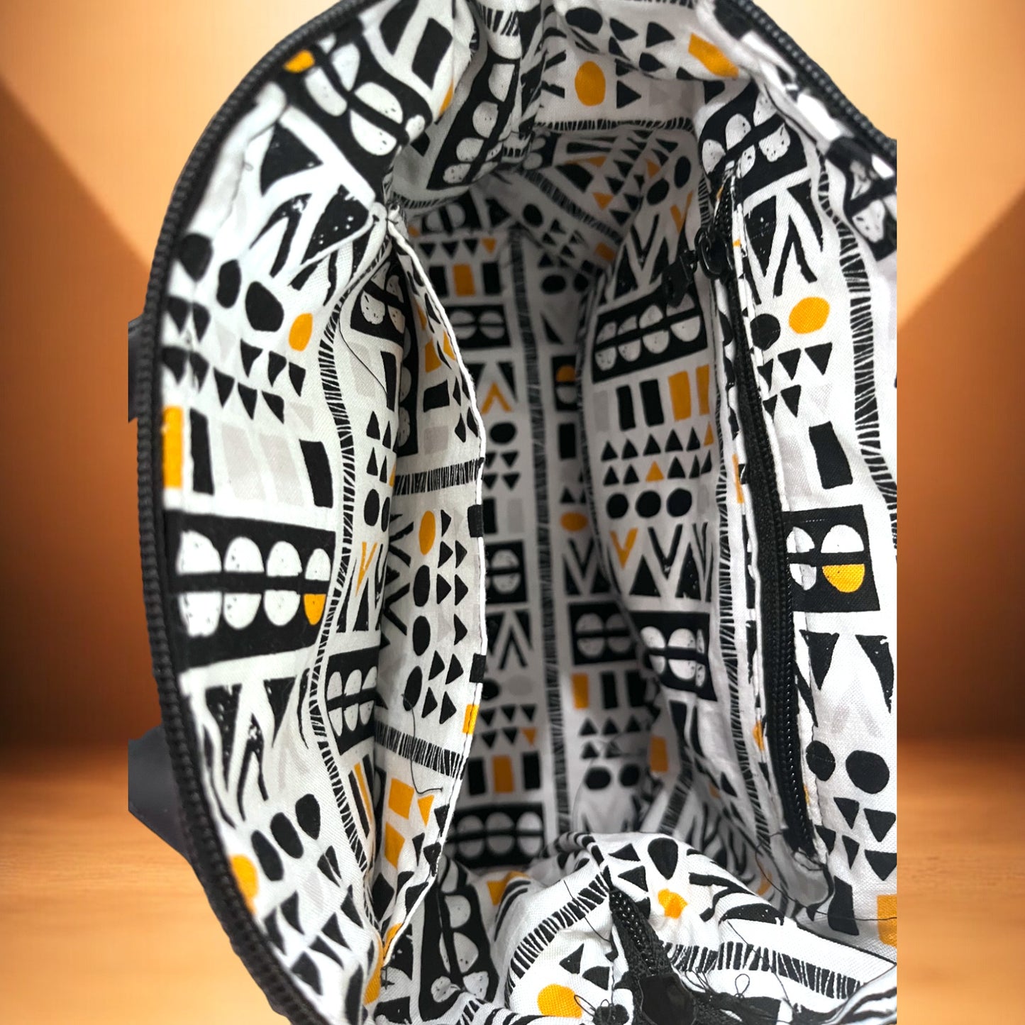 Lola Handbag Black Tooled