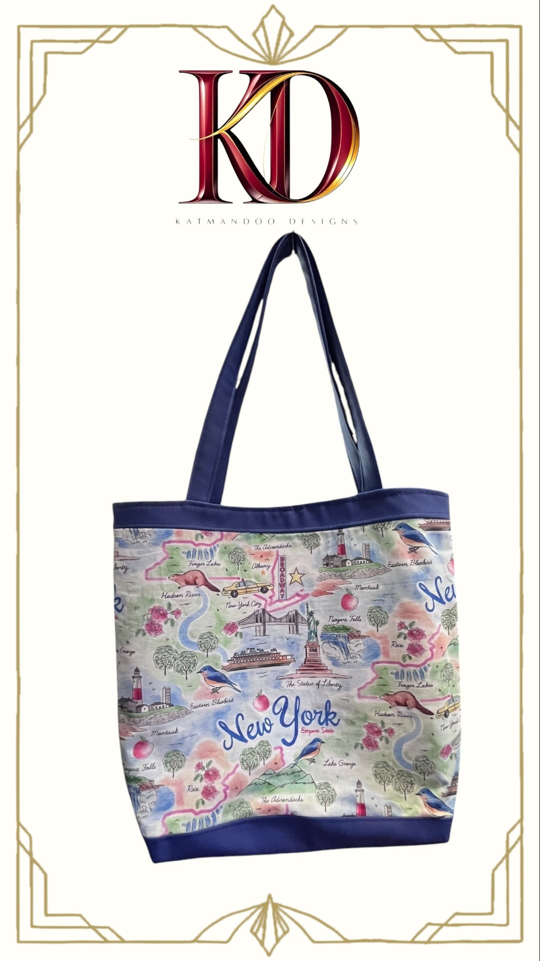 New York Tote Bag