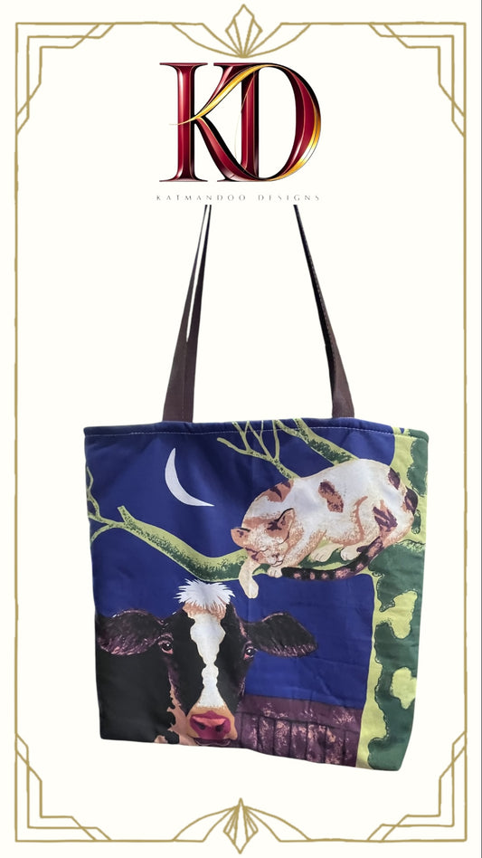 Cresent Moon Farm Tote Bag