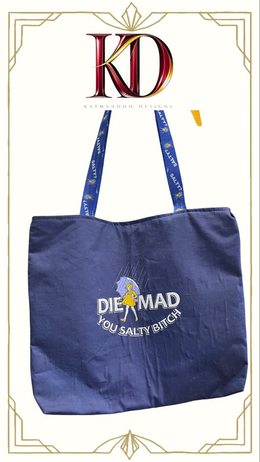 Salty Fabric Tote Bag