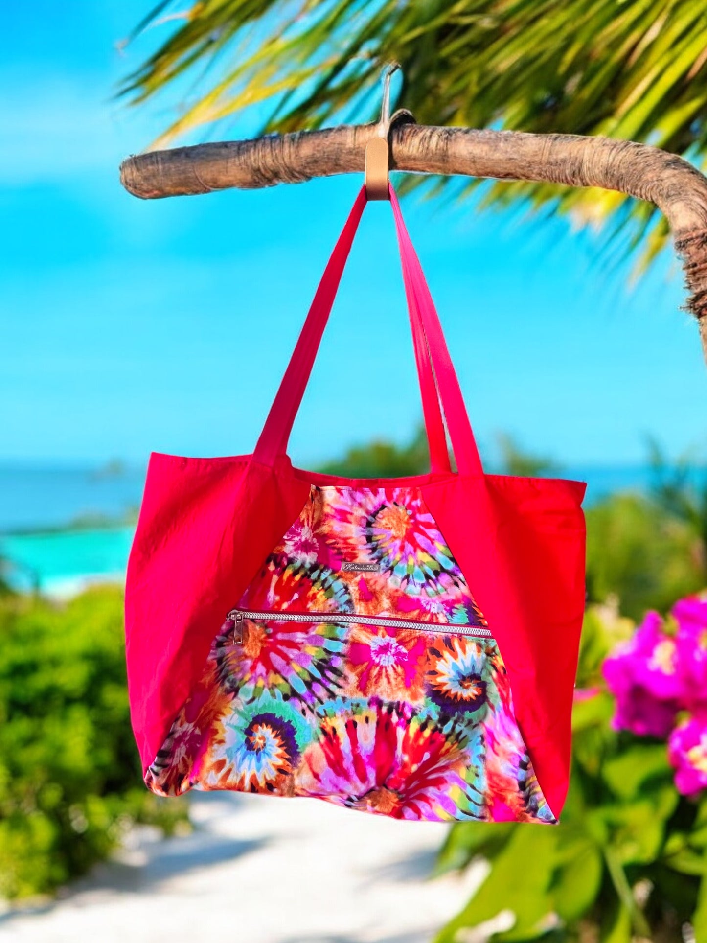 Tie Dye beach bag
